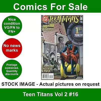 Buy DC Teen Titans Vol 2 #16 Comic - VG/FN+ 01 January 1998 • 3.49£