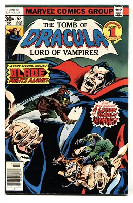 Buy Tomb Of Dracula #58  1977 - Marvel  -VF- - Comic Book • 35.34£