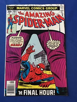 Buy Amazing Spider-Man #164 VFN+ (8.5) MARVEL ( Vol 1 1977) • 25£
