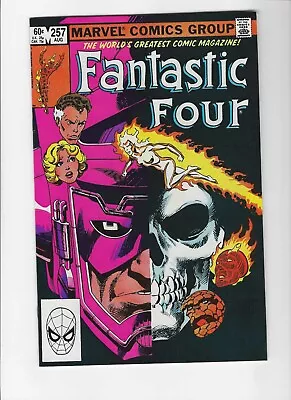Buy Fantastic Four #257 Destruction Of Tarnax IV 1961 Series Marvel • 4.02£