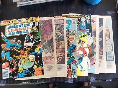 Buy 10 Comic Lot Justice League America 133-142 Dc 1976-77 Manhunter • 77.65£