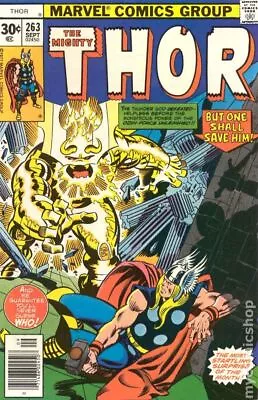 Buy Thor #263 VG 4.0 1977 Stock Image Low Grade • 2.10£