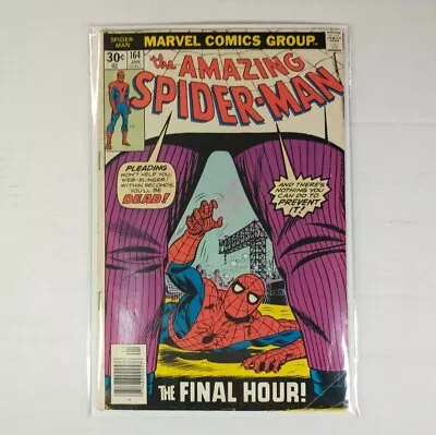 Buy The Amazing Spider-Man # 164 Marvel Comics 1977 Kingpin Appearance  • 11.18£