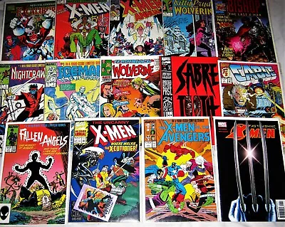 Buy X-MEN 🔑 LOT #1 Issues + Annuals MARVEL COMICS Dazzler Wolverine Nightcrawler 97 • 45£