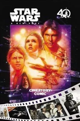 Buy Star Wars: A New Hope Cinestory Book Comic 40th Anniversary Gift Idea Disney • 8.99£