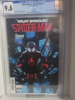 Buy Miles Morales Spider-man #13  2020  Variant Cgc Graded 9.6 • 77.66£