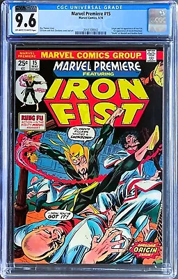 Buy Marvel Premiere 15 Cgc 9.6 Cva Certified 💎nicer Than Last 9.8 Sold For 50% Less • 1,394.01£