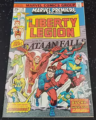 Buy Marvel Premiere Featuring The Liberty Legion #29 Marvel Raw • 24.85£