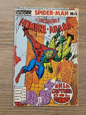 Buy Hotkey Top 10 Spiderman Foreign Comics Amazing Spider-man 98 Colombia! Ghost! • 387.53£