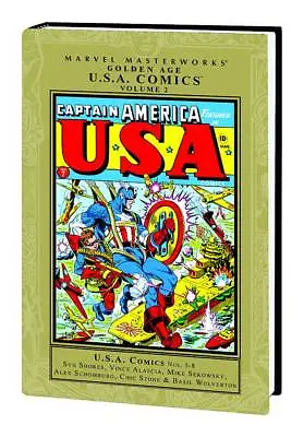 Buy Marvel Masterworks Golden Age Usa Comics Vol 2 Hardcover Captain America Bucky • 19.42£