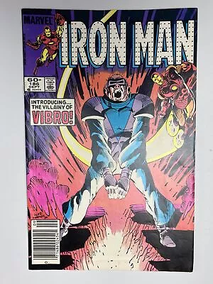 Buy Iron Man #186 (1984) 1st App. Vibro In 6.5 Fine+ • 3.88£