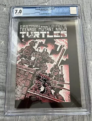 Buy Teenage Mutant Ninja Turtles #1 2nd Print 1984 Series CGC 7.0 • 1,553.22£
