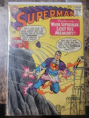 Buy Superman #178 When Superman Lost His Memory Silver Age DC Comics 1965 VG  • 13.98£