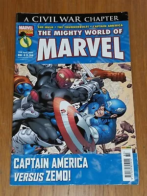 Buy Marvel Mighty World Of #80 15th April 2009 Panini Comics • 3.99£