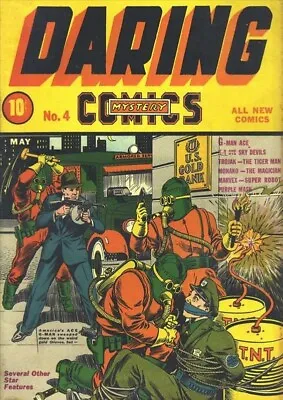 Buy Daring Mystery Comics #4 Photocopy Comic Book • 13.98£