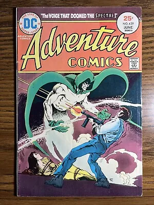 Buy Adventure Comics 439 Spectre Green Arrow Jim Aparo Cover Dc Comics 1975 • 15.52£