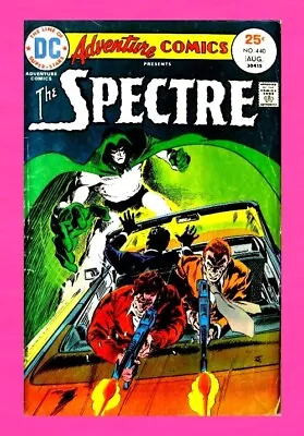 Buy Adventure #440, 1975, Origin Of Spectre, Jim Corrigan, Dc Comics • 13.98£