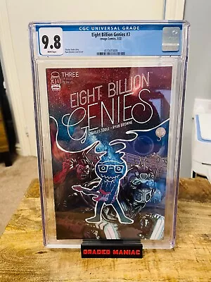 Buy Eight Billion Genies #3 Ryan Browne Variant CGC 9.8 • 70.36£