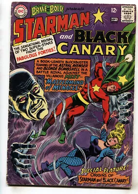 Buy Brave And The Bold #61--1965--1st Silver Age Mist--Black Canary & Starman • 27.34£