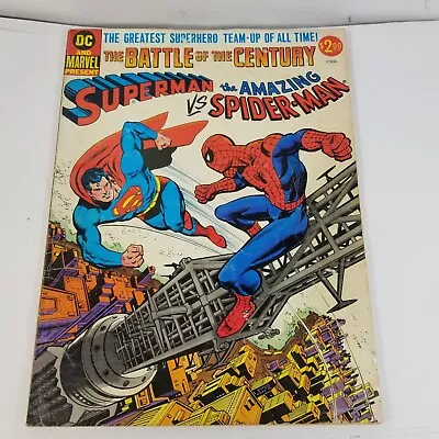 Buy Superman Vs. The Amazing Spider-Man: The Battle Of The Century #1 (1976) • 100.95£
