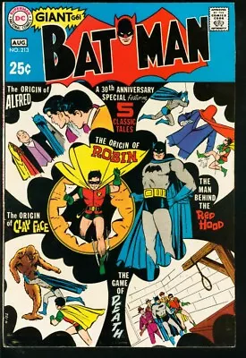 Buy Batman--#213--1969--COMIC BOOK--DC--VF- • 145.23£