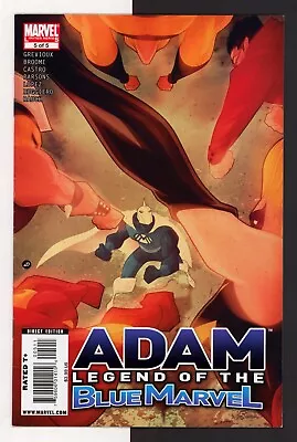 Buy Adam Legend Of The Blue Marvel #5, VF, Low Print Run (9,456), Rare, Marvel 2008 • 89.38£