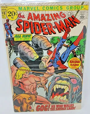 Buy AMAZING SPIDER-MAN #103 1971 Marvel 6.0 Gil Kane Cover Art Roy Thomas Scripts • 33£