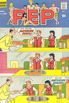 Buy Pep Comics #235 VG 1969 Stock Image Low Grade • 3.88£