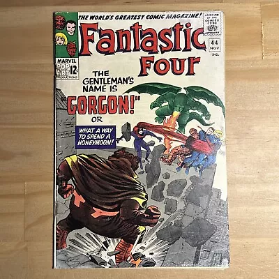 Buy Fantastic Four #44 Kirby 1st Gorgon (Inhumans) Early Medusa & Dragon Man • 17.85£