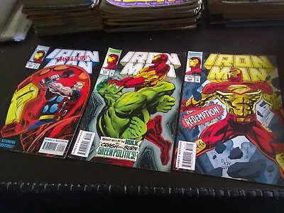 Buy Iron Man Comics X 3 Consecutive # 304, 305, 306 First Appearance Hulk-Buster... • 22.50£