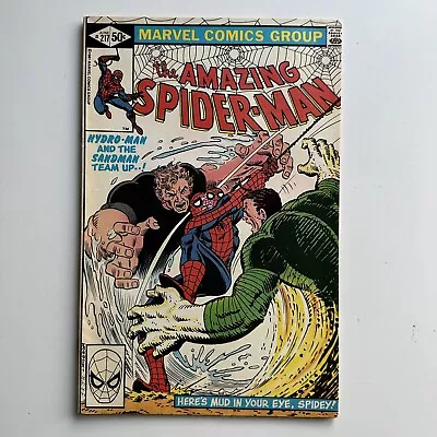 Buy Marvel Comics The Amazing Spider-Man #217 FN Sandman Hydro-Man 1981 • 4.66£
