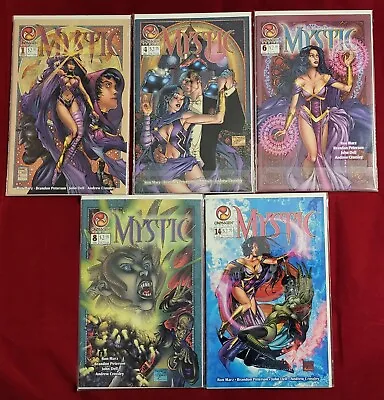 Buy 10 Crossgen Comics Lot Mystic Vol. 1 Issues #1-9 & 14 • 13.98£