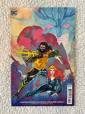 Buy Justice League/Aquaman #1 Movie Variant Drowned Earth Rebirth DC Comics Snyder • 3.50£