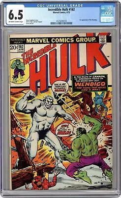 Buy Incredible Hulk #162 CGC 6.5 1973 4125690018 • 97.08£