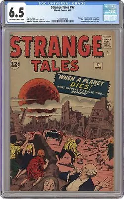 Buy Strange Tales #97 CGC 6.5 1962 1244491004 • 434.90£