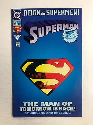 Buy Superman #78 - Dan Jurgens - 1993 - DC Comics • 3.88£