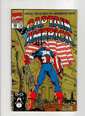 Buy CAPTAIN AMERICA #383 (1991): Jim Lee Art: High Grade! • 9.34£