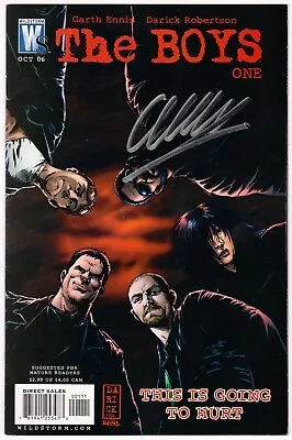Buy The Boys 1 From 2006 By Wildstorm 1st Print Signed  Garth Ennis Now A TV Series • 85£