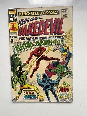 Buy DAREDEVIL KING-SIZE (1967) #1 - Back Issue  Good Condition FREEPOST • 16.50£