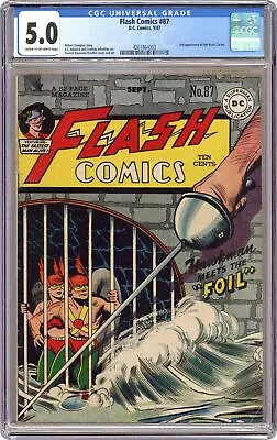 Buy Flash Comics #87 CGC 5.0 1947 4261864003 • 641.85£