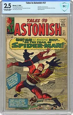 Buy Tales To Astonish #57 CBCS 2.5 1964 22-1657F1A-097 • 89.31£