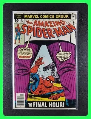 Buy The Amazing Spider-Man [1st Series] #164 (Marvel, January 1977) • 10.09£