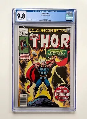 Buy Thor #272 Cgc 9.8 Wp (1978) • 232.21£