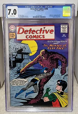 Buy Detective Comics #298 (1961) CGC 7.0 - 1st Appearance Silver Age Clayface DC Key • 1,242.53£