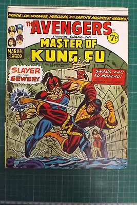 Buy Comic Graphic Novel Marvel Comics Group The Avengers Kung Fu 1974 N0.43 Gn1031 • 4.99£