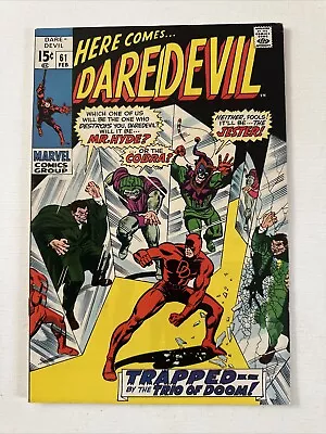 Buy Daredevil Vol 1 No 61 Feb 1970 (VFN/NM) (9.0) Marvel, Bronze Age • 22.95£