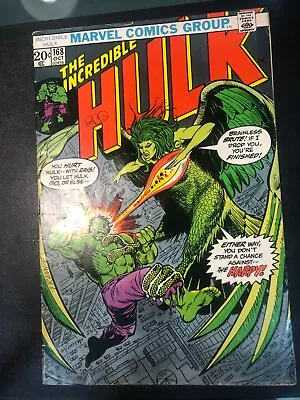 Buy The Incredible Hulk #168 (Oct 1973, Marvel) • 15.53£