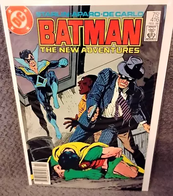 Buy BATMAN #416 NM - 1988 DC Comics - Aparo Cover - Nightwing App & Origin Newsstand • 11.61£