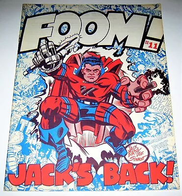 Buy FOOM #11 JACK KIRBY Marvel Comics 1975 Bronze Age HIGHER GRADE 1st Star-Lord App • 45£