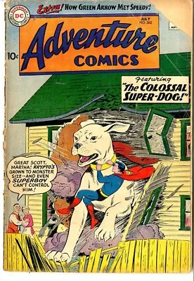 Buy Adventure Comics  # 262   GOOD    July 1959   Origin Speedy In Green Arrow • 24.85£